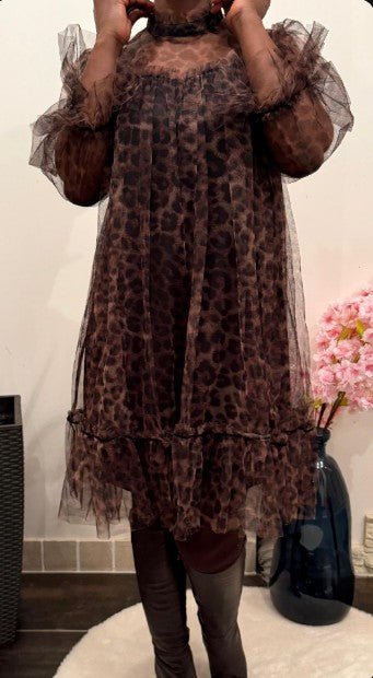 Robe léopard NAE