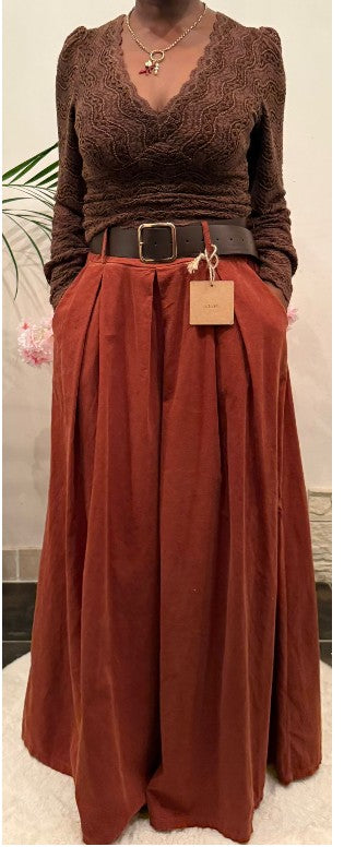 Pantalon velour VERO